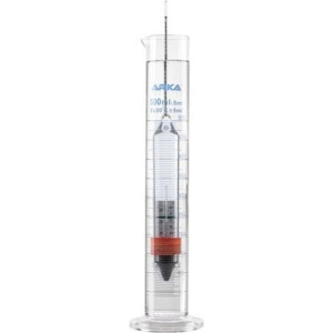 Aräometer inkl. Thermometer + Messzylinder aus...