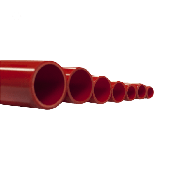 PVC Rot  / Rohr, 25 mm box