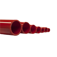 PVC Rot  / Rohr, 40 mm
