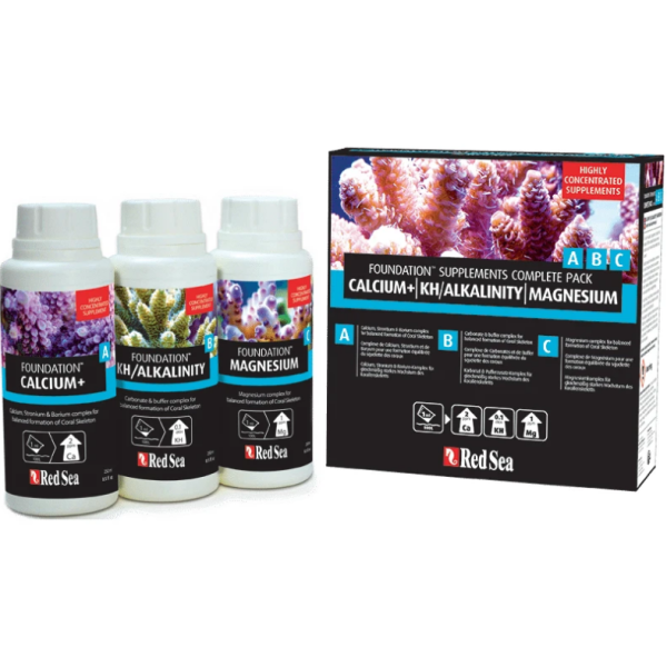 Red Sea Reef Foundation Starter Kit A,B&C (3x250ml)