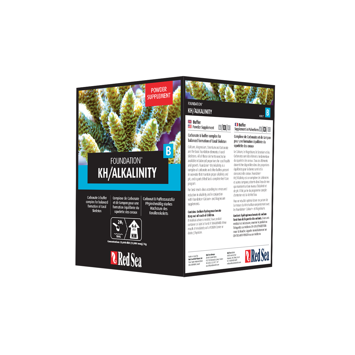 Red Sea Foundation™ KH/Alkalinity (Alk) 1kg