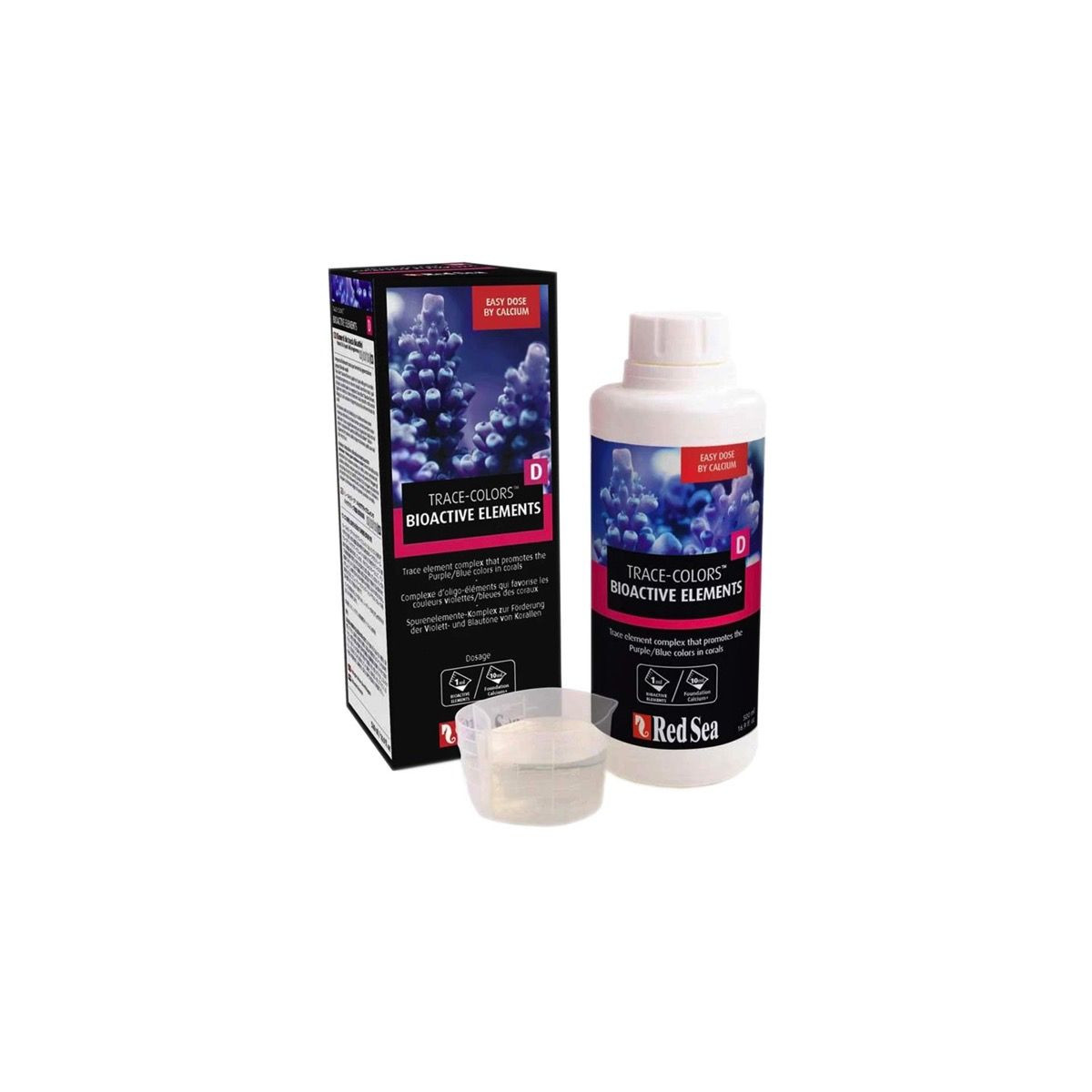 Red Sea Trace Colors - Bioactive Elements D  500ml