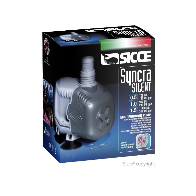 Sicce Syncra Silent 0.5 Pumpe 400-700 ltr. /h