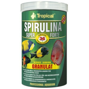 Tropical-Futter Super Spirulina Forte Futter/Granulat 250...