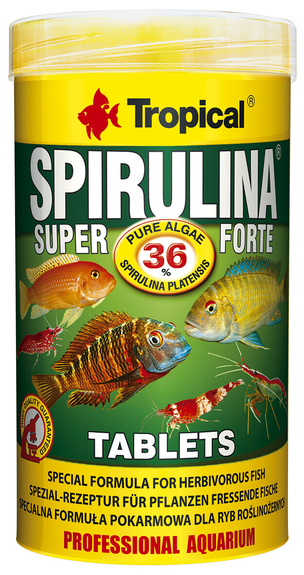Tropical-Futter Spirulina 36% Tablets 250 ml